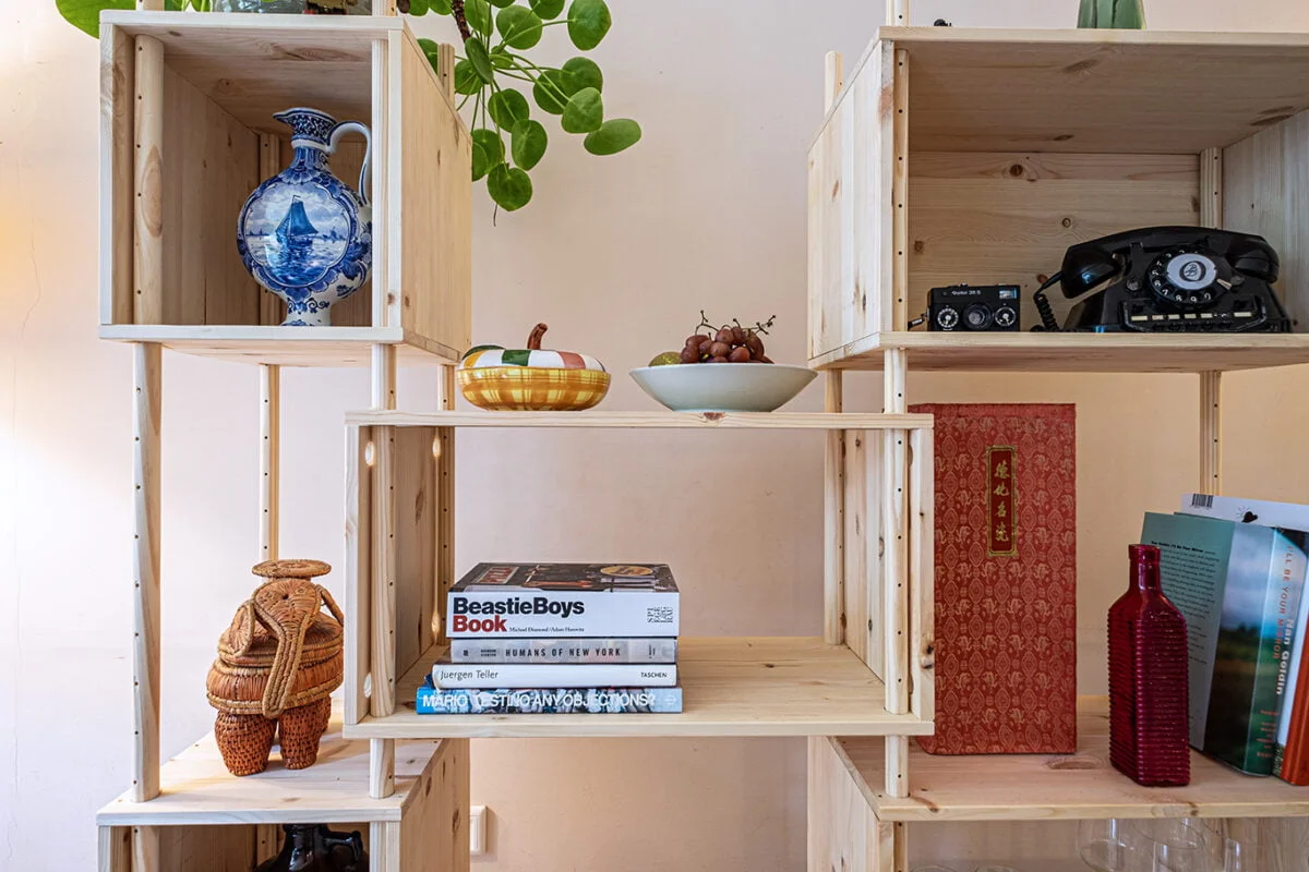 Regenerative Modular Cabinet by Biobased Design