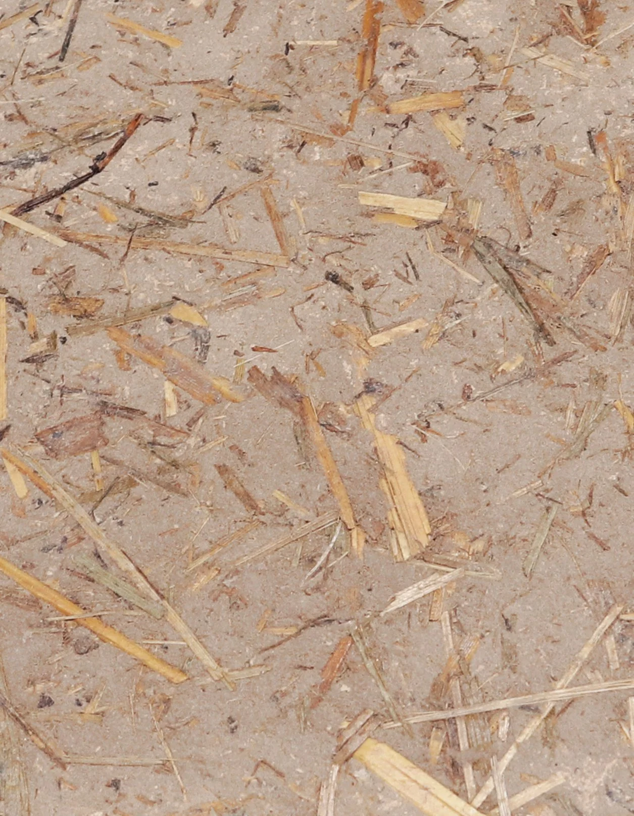 Cover in grey-brown made of natural fibres