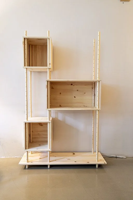 Regenerative Modular Cabinet as an open cabinet system