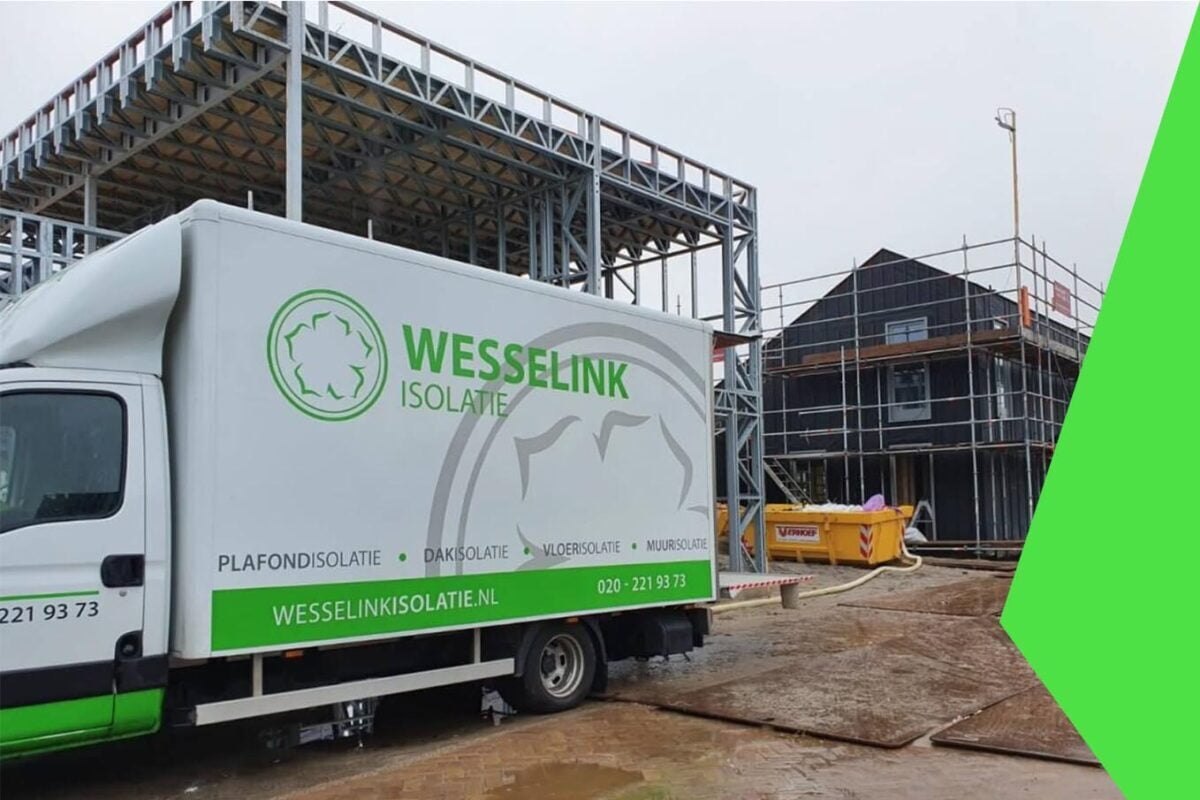 Climate impact of insulation materials at Wesselink Isolatie