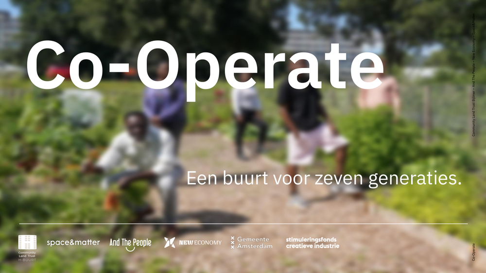 Voorblad Co-Operate Nederlands 2021 — een buurt voor zeven generaties