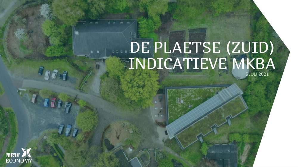 Voorblad indicatieve MKBA De Plaetse (Zuid)
