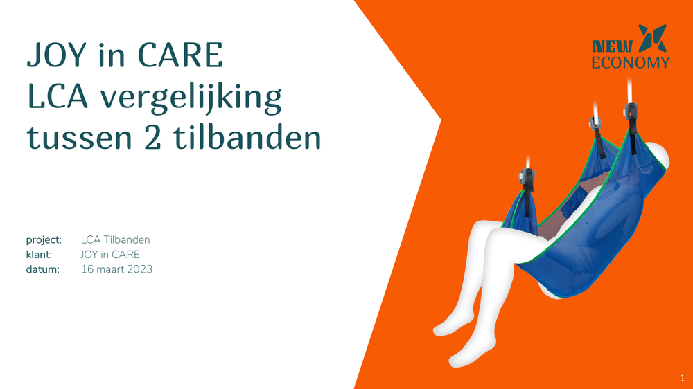 Voorblad van de LCA JOYinCARE